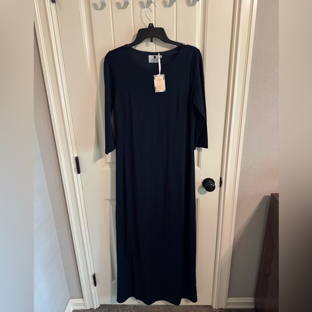 Dainty Jewells Blue Dolman Sleeve Gown